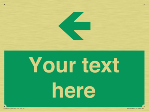 Custom Safe condition: Green Left arrow